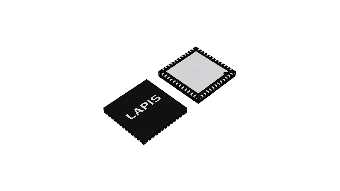 Mikrokontroler ROHM ML62Q2534 WQFN 48-pinowy Montaż powierzchniowy Mikrokontroler 16-bitowy 128 kByte 16bit 24MHz Flash