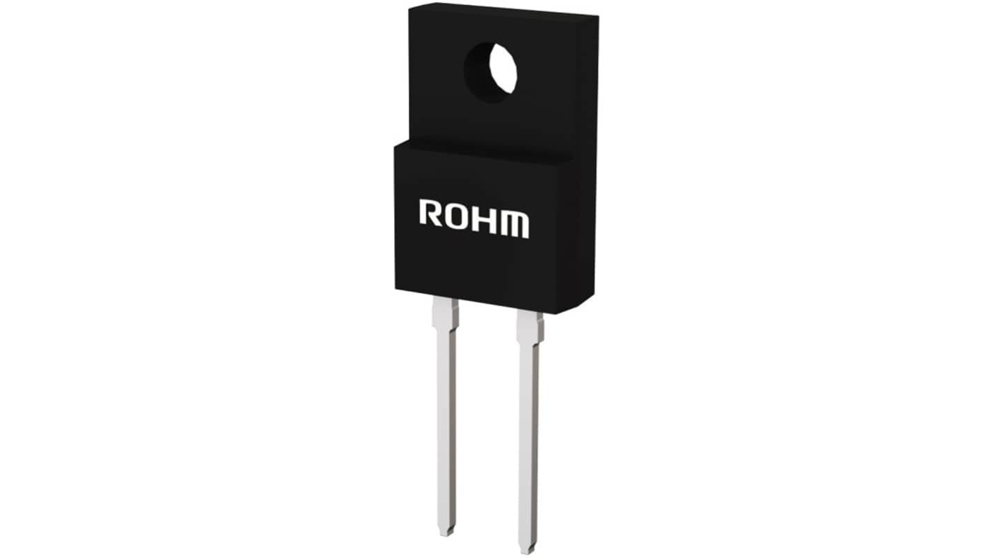 ROHM 650V 15A, SiC Schottky Diode, 3-Pin TO-220FM-2LGE SCS315AMC7G