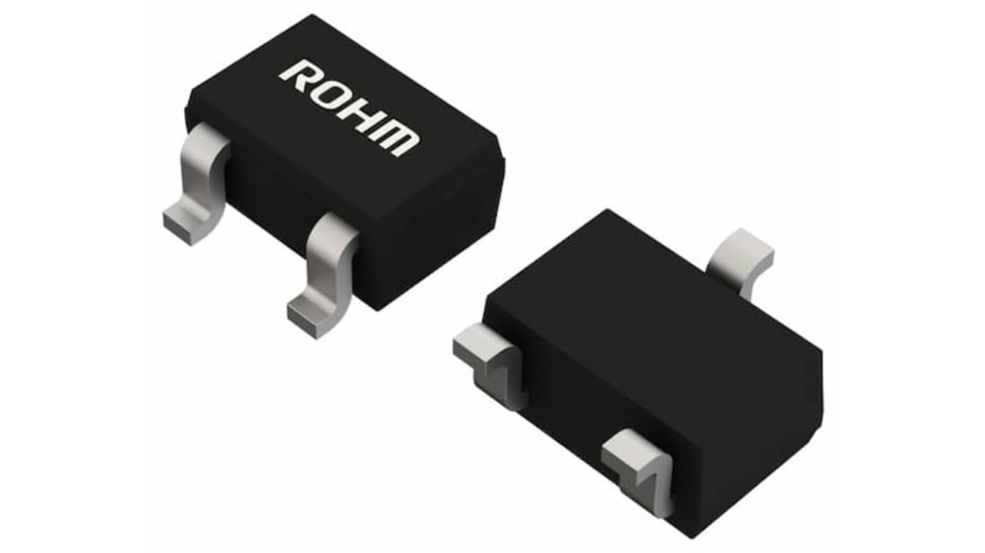 ROHM ESD27VFMFHT106, Uni-Directional TVS Diode, 130W, 3-Pin SOT-323