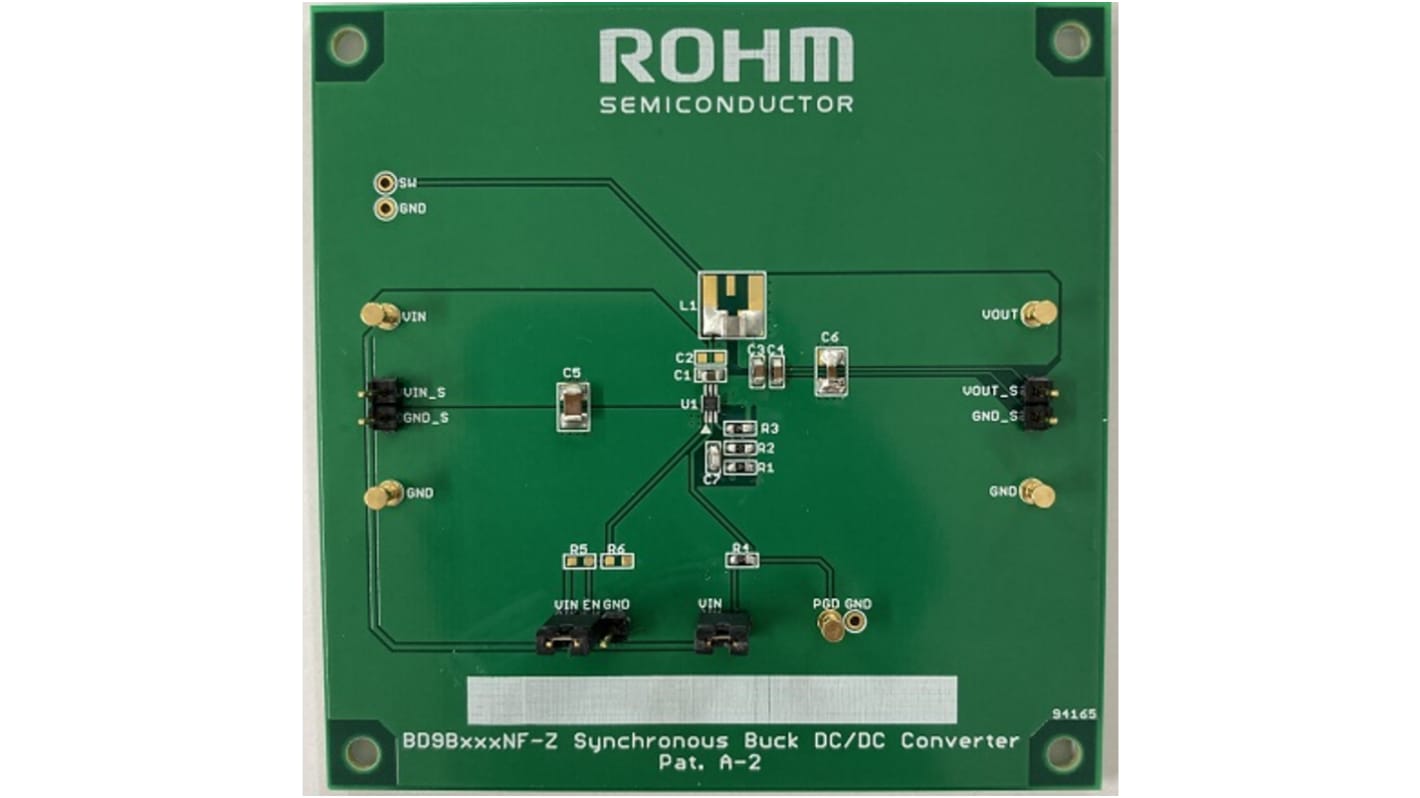 ROHM BD9B406NF-EVK-001 Buck Converter for BD9B406NF-Z for Buck DC/DC Converters