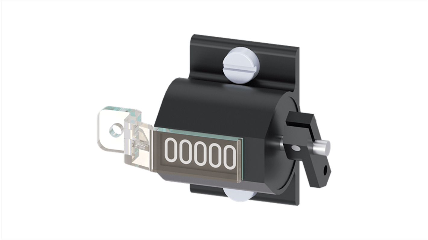 Siemens 3VW9011 Counter, 5 Digit Mechanical