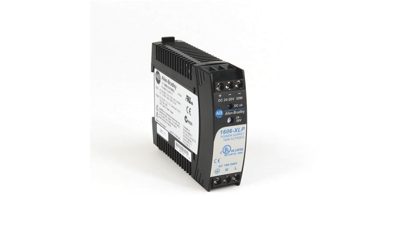 Alimentatore a montaggio su guida DIN Allen Bradley, 24 → 28V, 1.3A, 85V, 30W