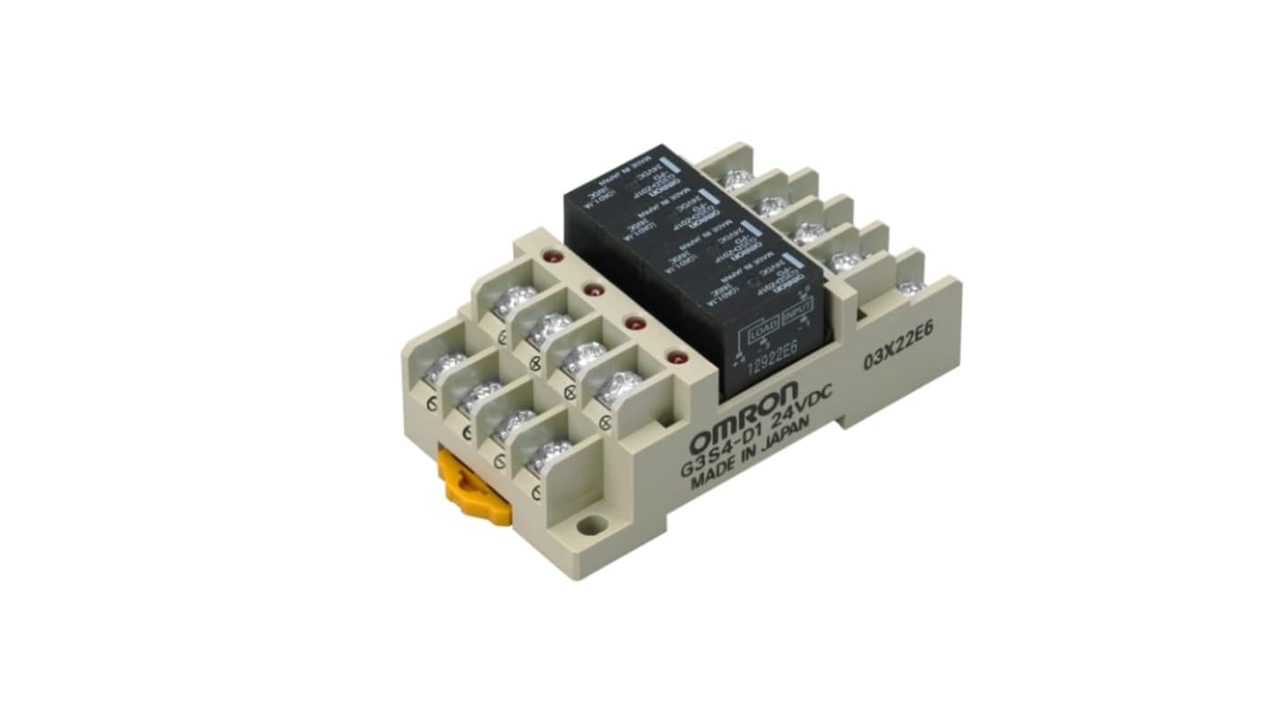 オムロン ソリッドステートリレー, 0.6 A, AC/DC 26V, DINレール