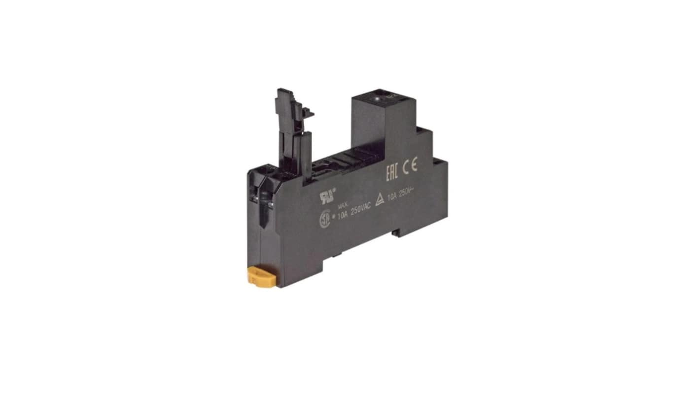 Omron CSM Commom Sockets 8 Pin Chassis Mount Relay Socket, for use with Relay