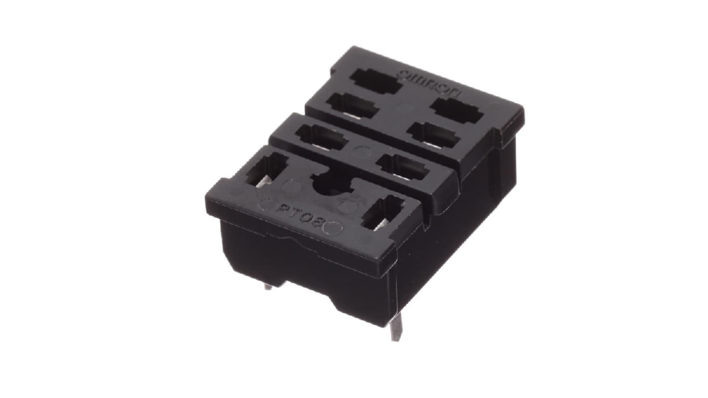 Omron CSM Commom Sockets 8 Pin Chassis Mount Relay Socket, for use with Relay