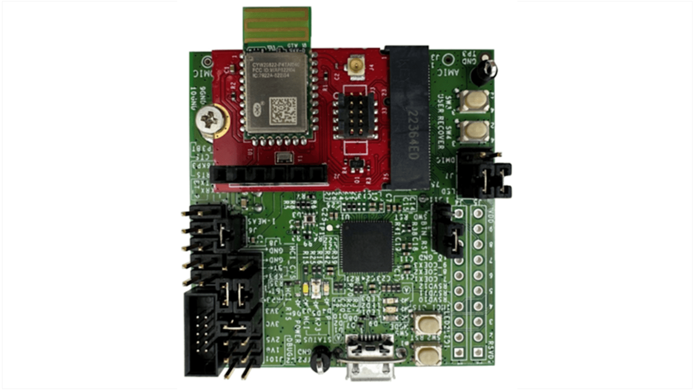 Infineon AIROC Bluetooth Module Baseboards, Bluetooth Bluetooth Evaluation Kit for Bluetooth Applications