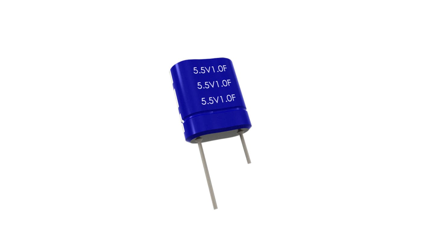 Superkondensator 10F 5.5V dc THT