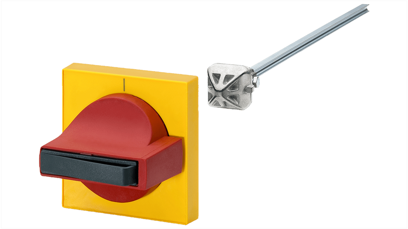 Siemens SENTRON Door Feedthrough Accessory for use with 3VL2, 3VL3, For 3VL1, Operating Shafts 6 x 6 mm