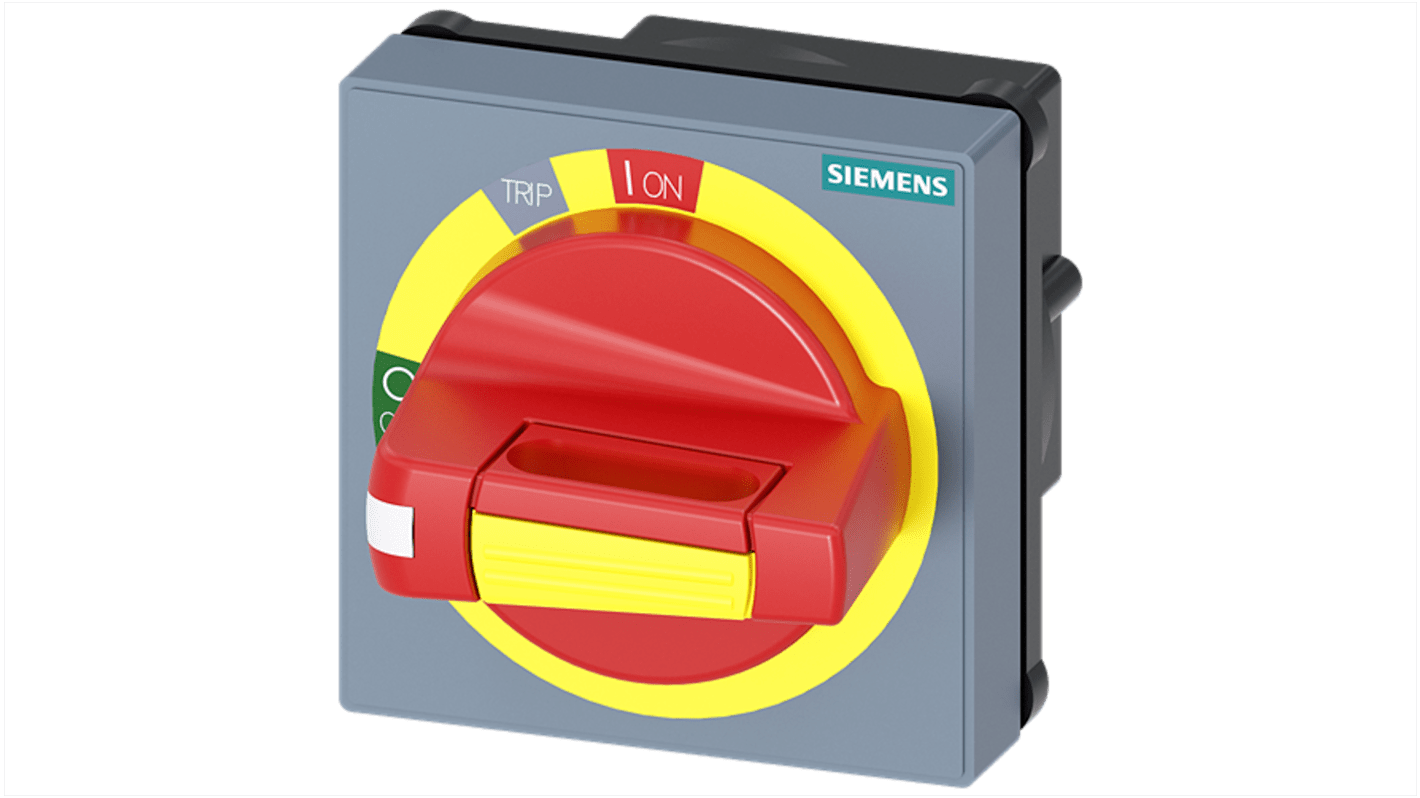 Siemens Red, Yellow Rotary Handle, 8UD1721 Series