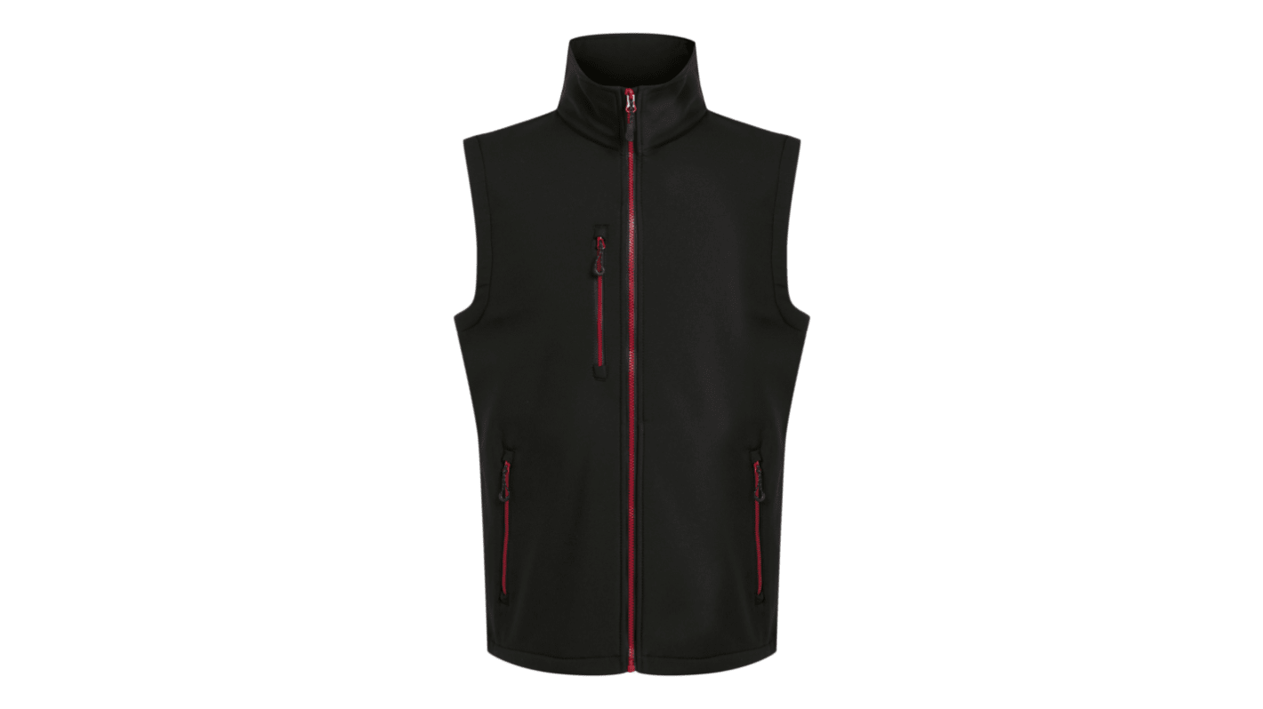 Regatta Professional TRA915 Black, Red Bodywarmer, XXXL