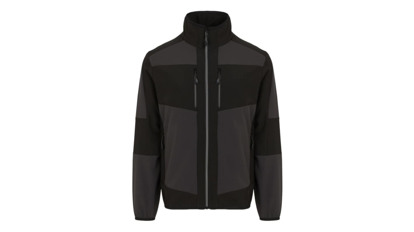 Regatta Professional TRA753 Black Softshell Jacket, XS