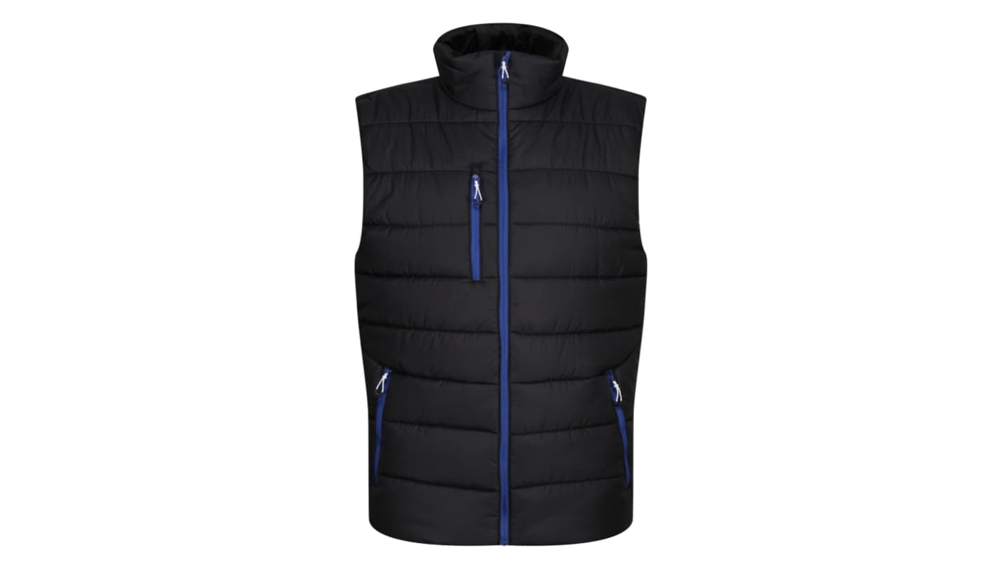Regatta Professional TRA892 Black/Blue Bodywarmer, XXXL