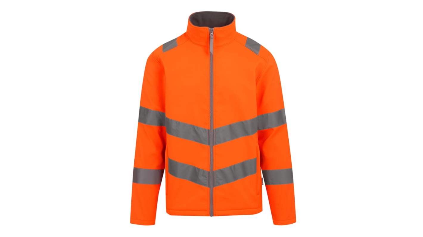 Regatta Professional Unisex Softshell Warnjacke Orange, Größe XXXXL