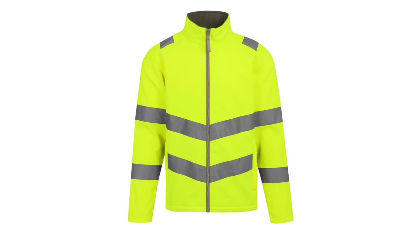 Regatta Professional Unisex Softshell Warnjacke Gelb, Größe XXXL