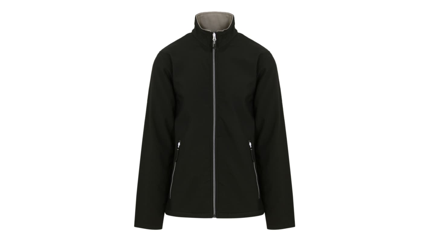 Giacca Softshell Nero, Grigio L TRA762