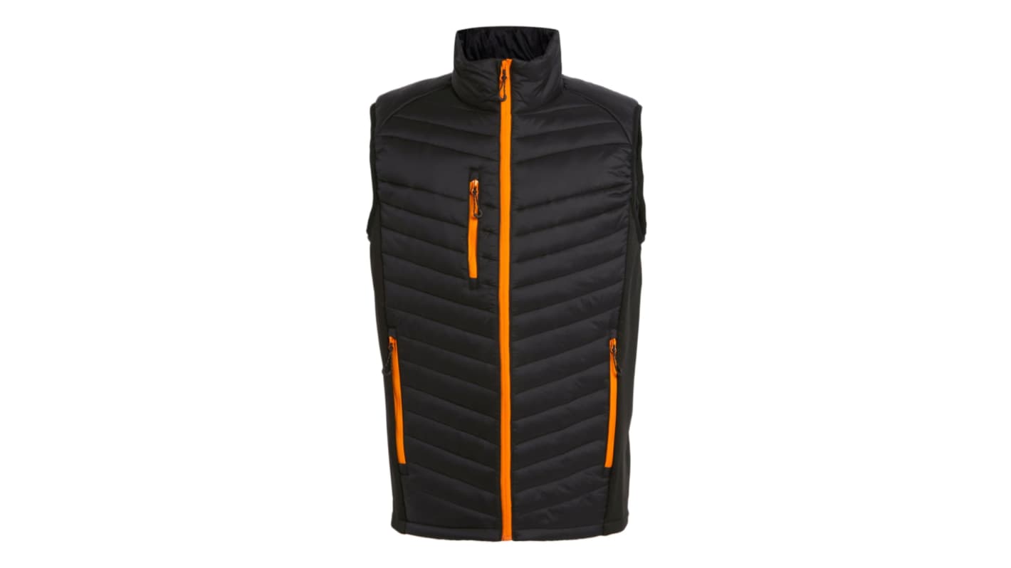 Regatta Professional TRA894 Black, Orange Bodywarmer, XL