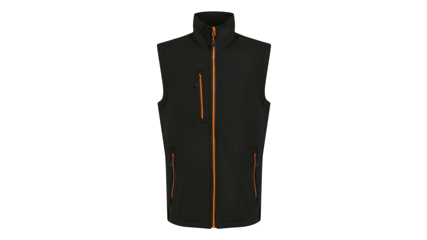 Regatta Professional TRA915 Black, Orange Bodywarmer, S