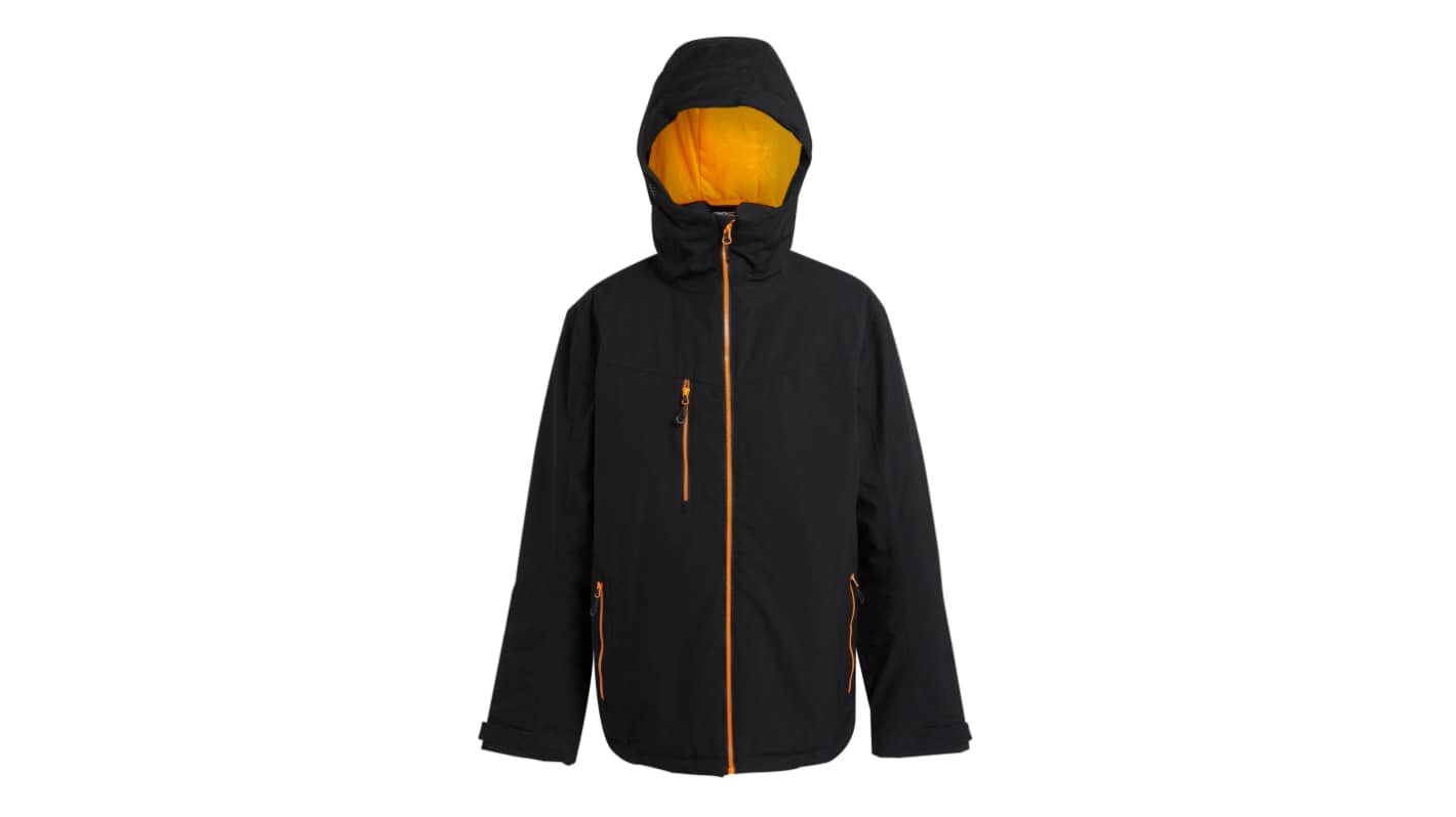 Regatta Professional TRA253 Jacke Unisex Jacke Schwarz, Orange, Größe S