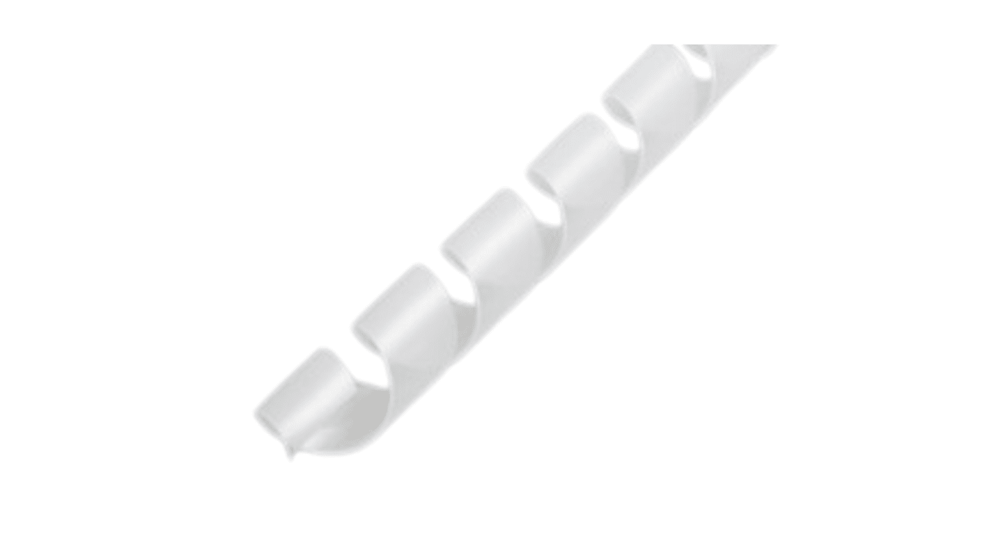 RS PRO Spiral Wrap, I.D 15 → 50mm, 50mm polyethylene (PE)
