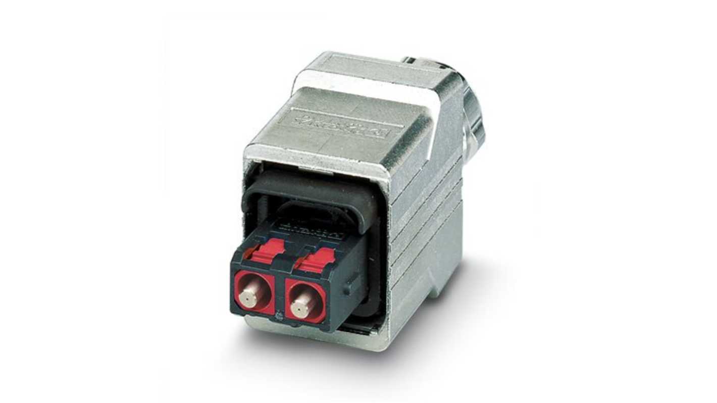 Phoenix Contact, FOC, SCRJ Multimode Fibre Optic Connector, PCF 200/230μm Fibre Size, 2dB Insertion Loss