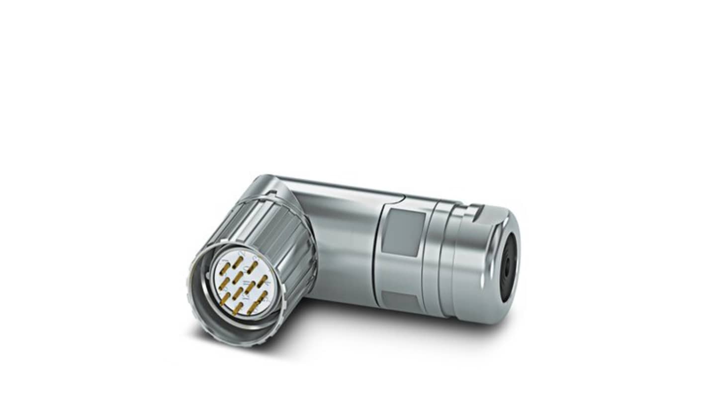 Phoenix Contact Circular Connector, 12 Contacts, Cable, M23 Connector, Plug, Male, IP67, CA Series