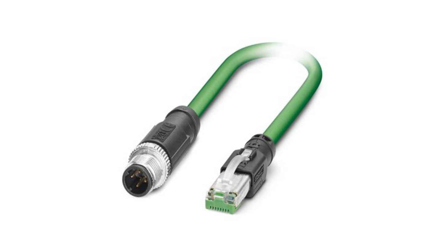Kabel Ethernet Cat5 długość 5m Z zakończeniem Phoenix Contact Poliuretan