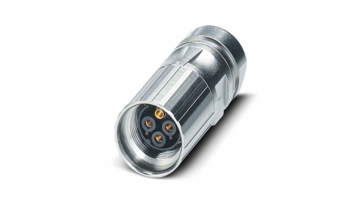 Phoenix Contact Circular Connector, 6 Contacts, Cable Mount, M17 Connector, Socket, Female, IP67, ST Series