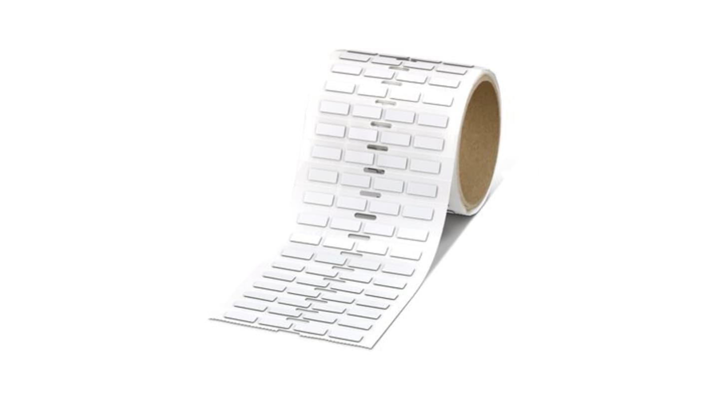 Phoenix Contact EML White Label, 20mm Width, 7mm Height, 500Per Roll Qty