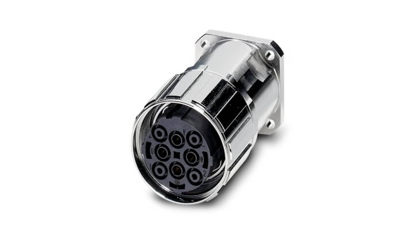 Phoenix Contact Circular Connector, 8 Contacts, Front Mount, M40 Connector, Socket, Female, IP67, SM Series