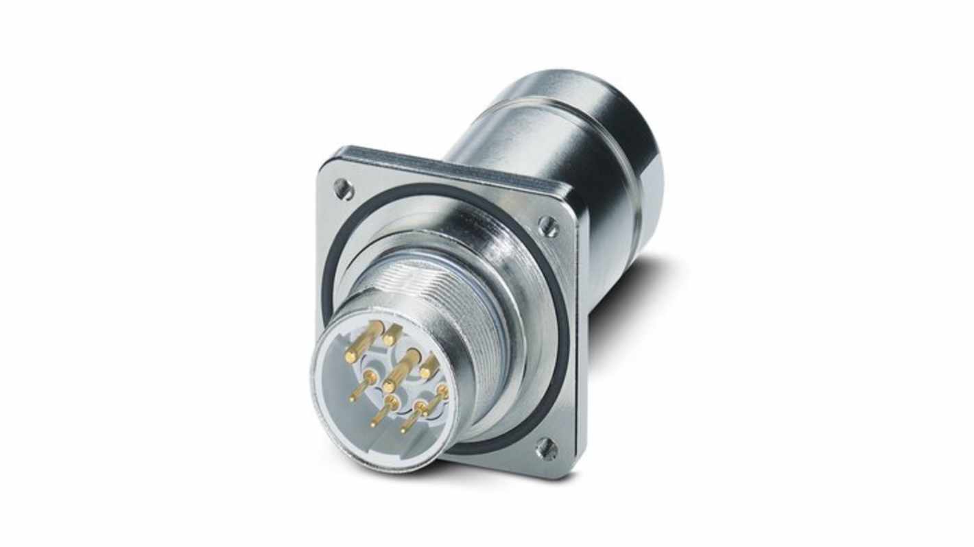 Phoenix Contact Circular Connector, 8 Contacts, Cable Mount, M23 Connector, Plug, Male, IP67, SF Series