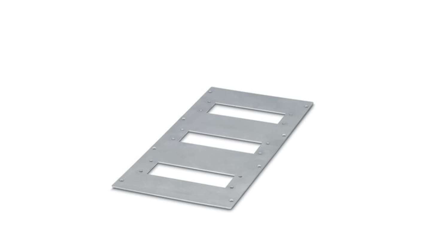 Phoenix Contact MD Series Stainless Steel Front Plate, Panel for Use with CES B24 Sealing Frames, 338 x 168 x 2mm