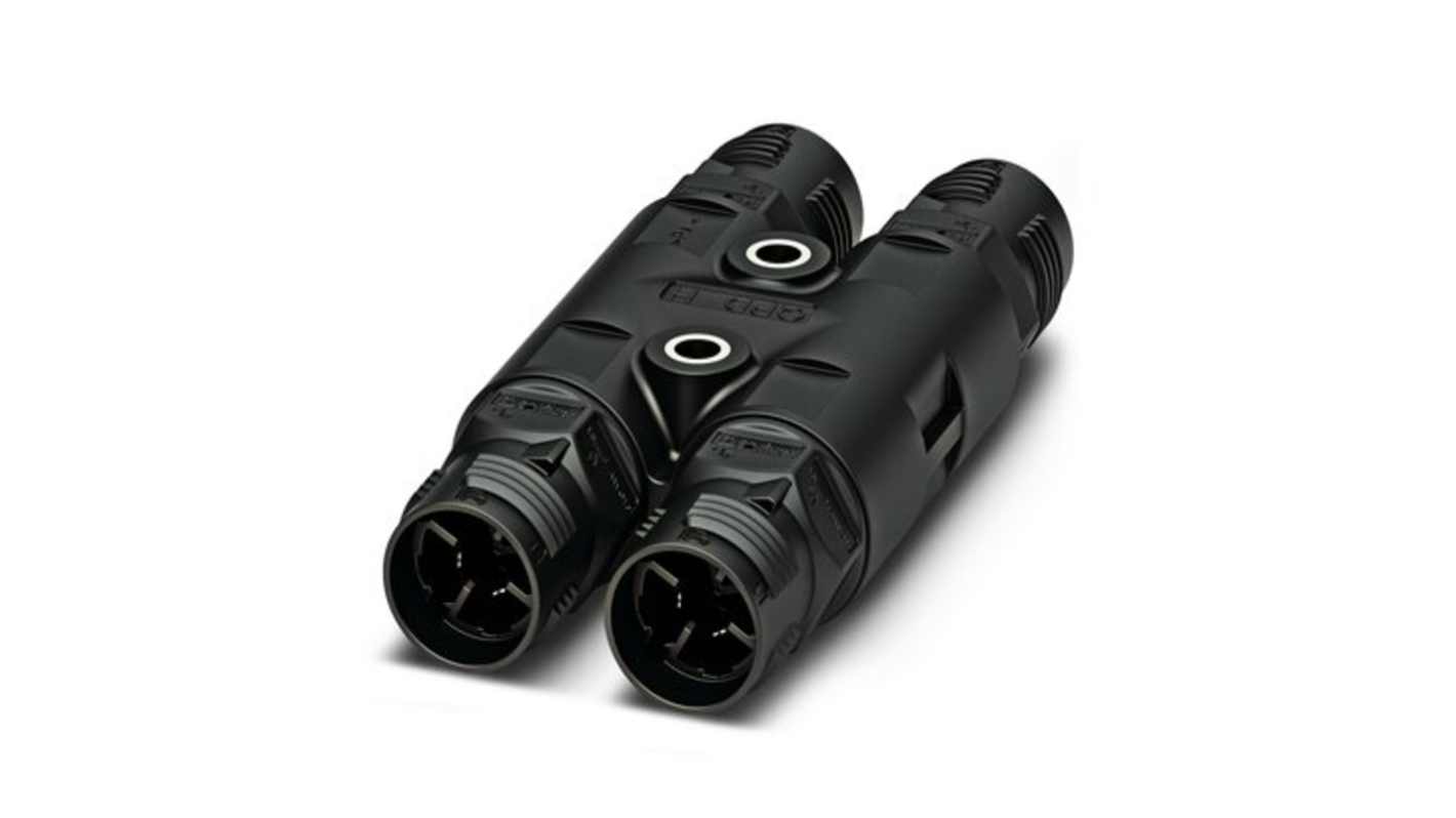Phoenix Contact Circular Connector, 4 Contacts, IP66, IP68, IP69K, QPD Series