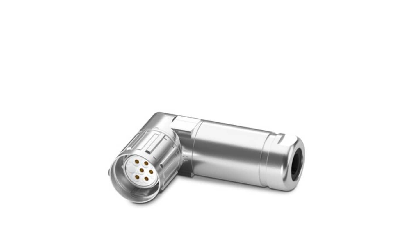 Phoenix Contact Circular Connector, 6 Contacts, Cable, M23 Connector, Socket, Female, IP67, CA Series