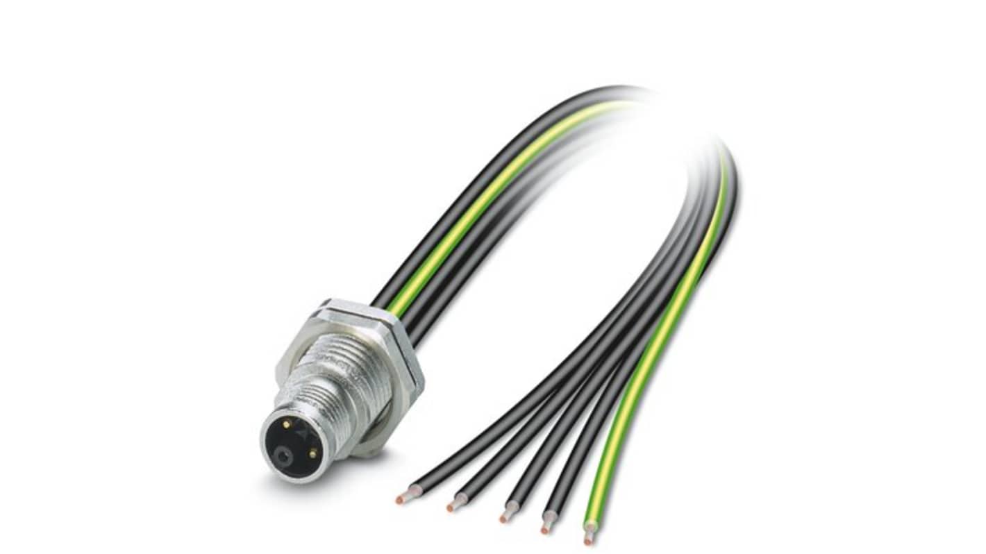 Connettore di potenza Phoenix Contact 14152, 5 Position, 16A, Montaggio posteriore
