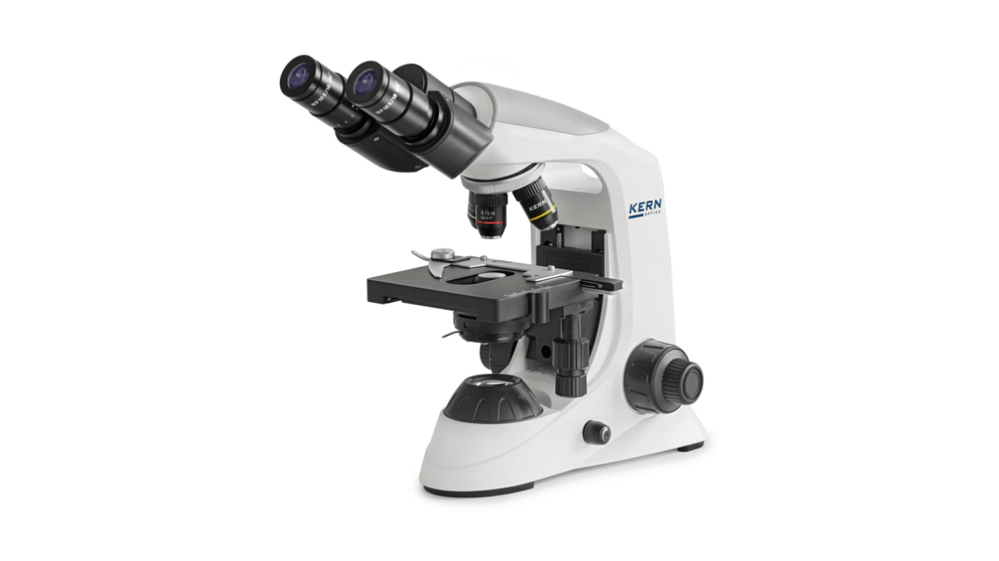 Kern OBE 132 Microscope, 4 X, 10 X, 40 X, 100 X Magnification
