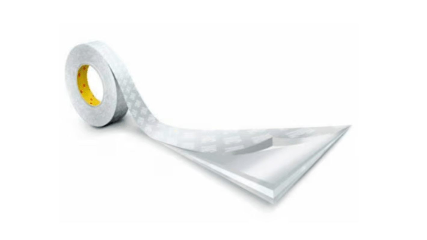 Nastro telato Trasparente in Film di poliestere 3M 7000095581, 25mm x 6500m x 0.06mm