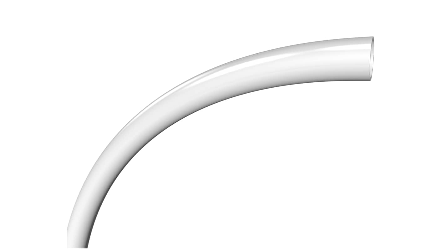 TRICOFLEX 白色工业软管, PTFE软管, 4mm内径, 6mm外径, 25m长, 最高+260°C, TUBE PTFE系列