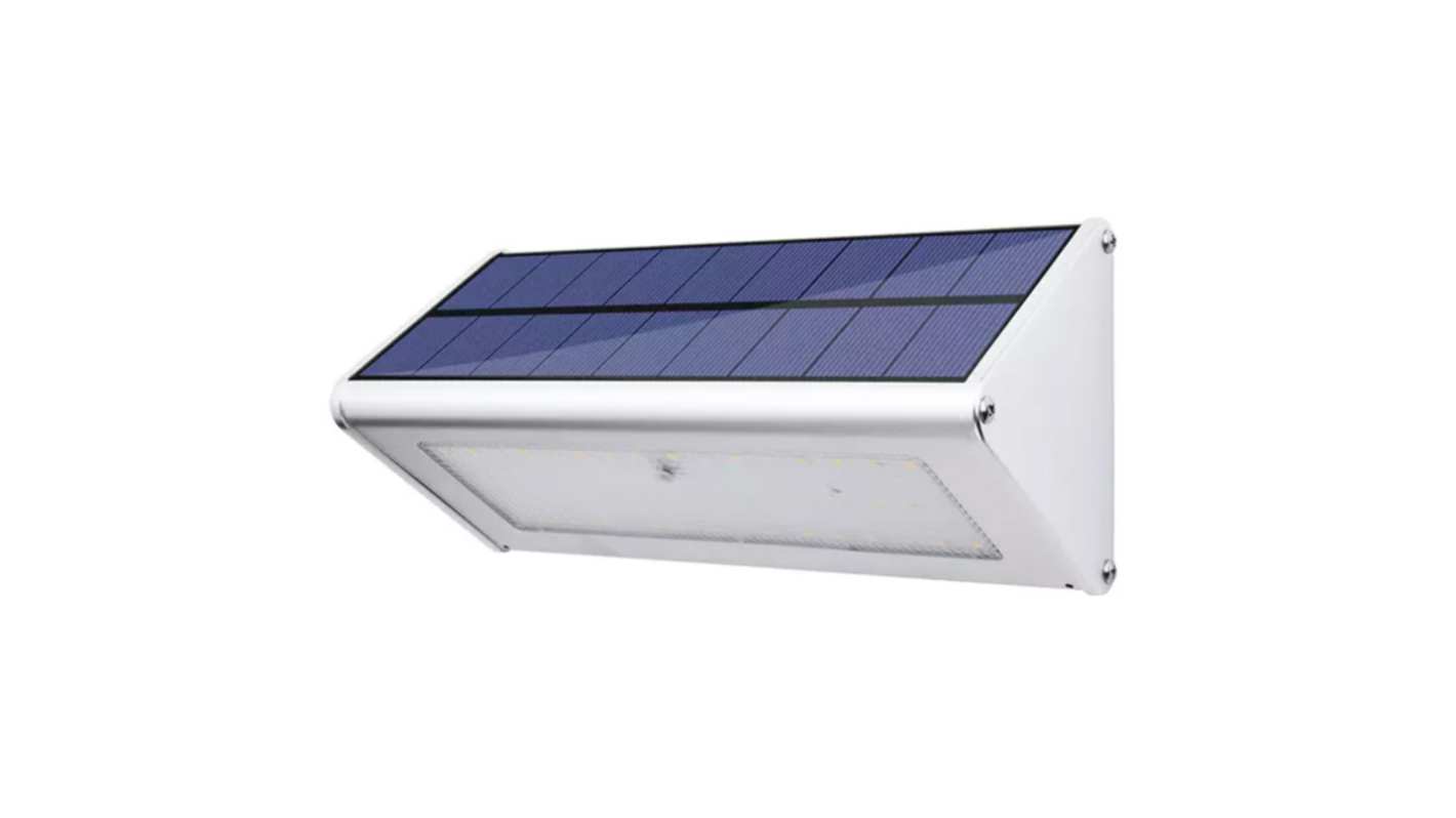 TradeTuff, Solar Powered Solar Powered LED Floodlight, 6.8 W, 900 Lumens, IP65 Motion, 3.2 V