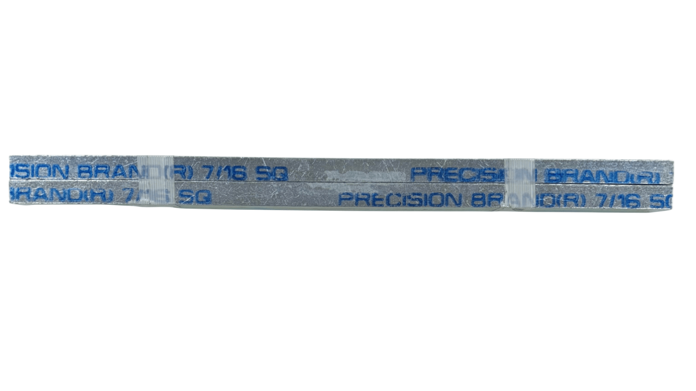 Precision Brand 钢扁钢 不锈钢条, 12in长x7/16in宽x7/16in高