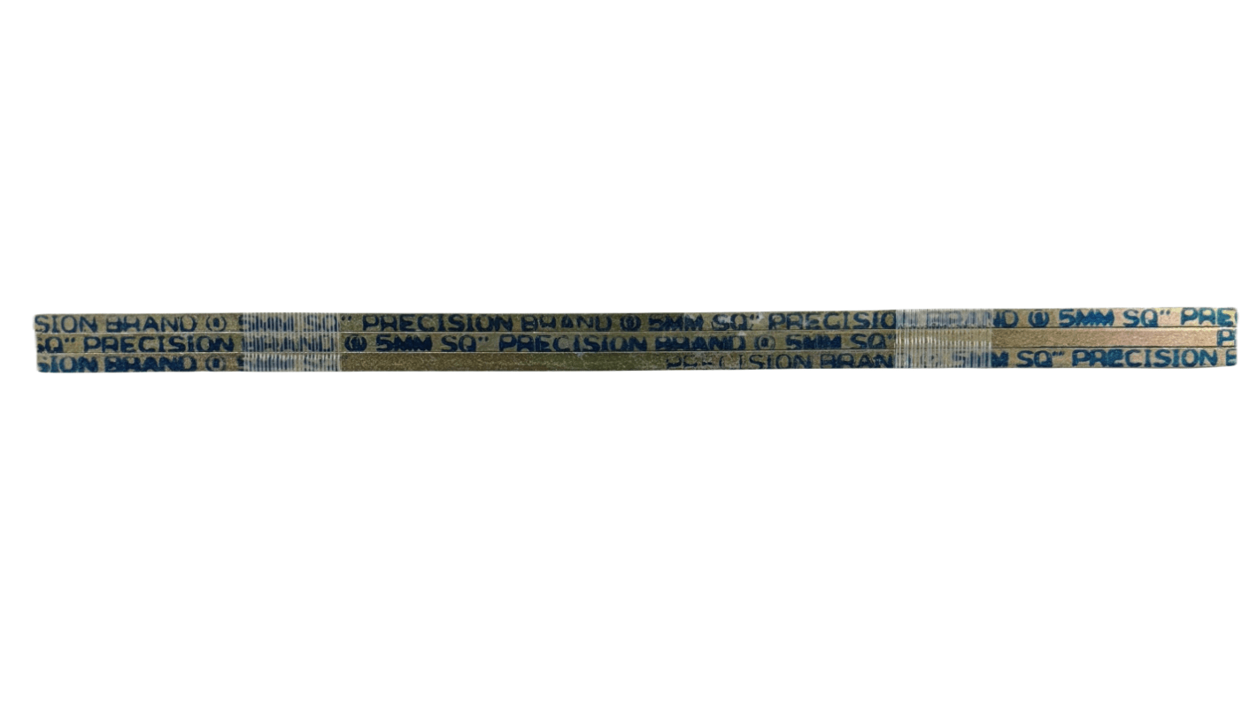 Precision Brand Steel Rectangular Bar, 5mm W, 5mm H, 300mm L