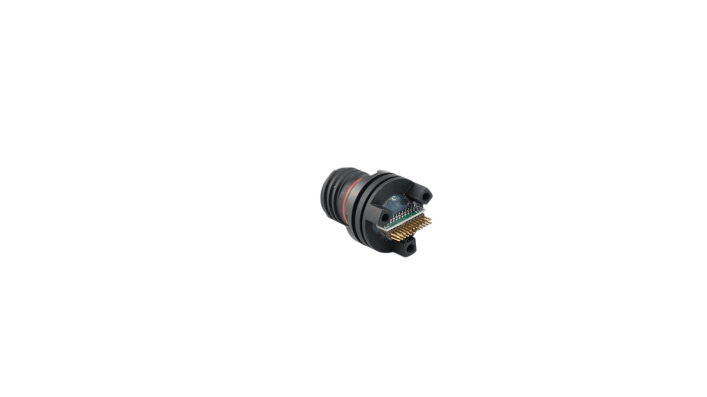 Amphenol Socapex Straight, Panel Mount, Receptacle- Single Port Type Type C USB 3.2 IP68 USB Connector