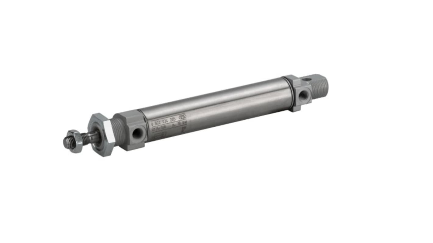 EMERSON – AVENTICS Roundline Cylinder - 0822333455, 20mm Bore, 100mm Stroke, MNI Series, Double Acting
