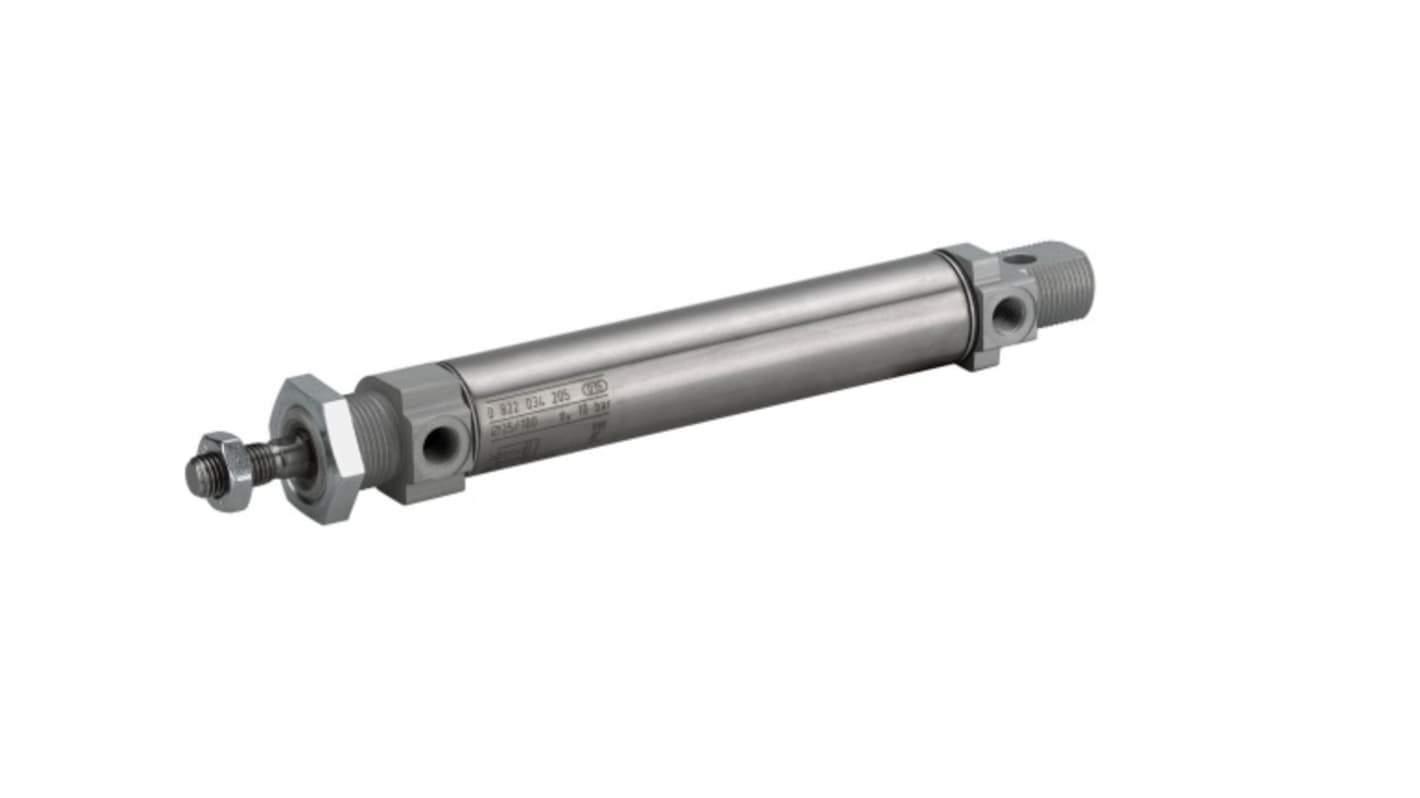EMERSON ? AVENTICS Roundline Cylinder - 0822333541, 20mm Bore, 500mm Stroke, MNI Series, Double Acting