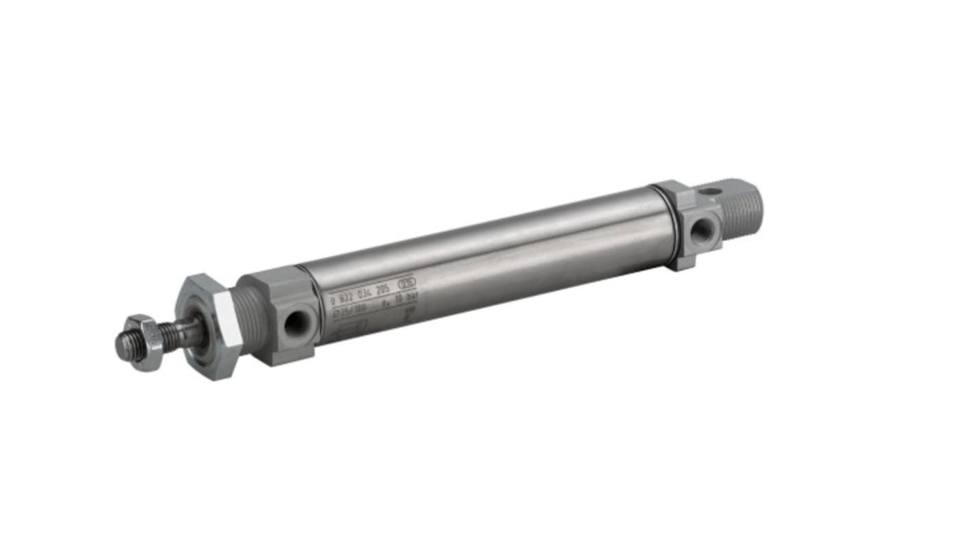EMERSON – AVENTICS Roundline Cylinder - 0822334209, 25mm Bore, 250mm Stroke, MNI Series, Double Acting