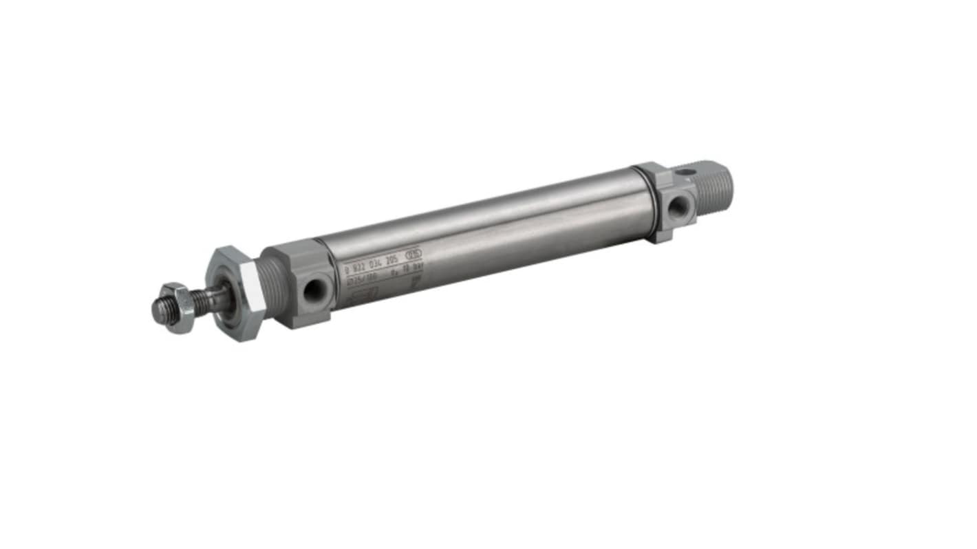 EMERSON – AVENTICS Roundline Cylinder - 0822334210, 25mm Bore, 320mm Stroke, MNI Series, Double Acting