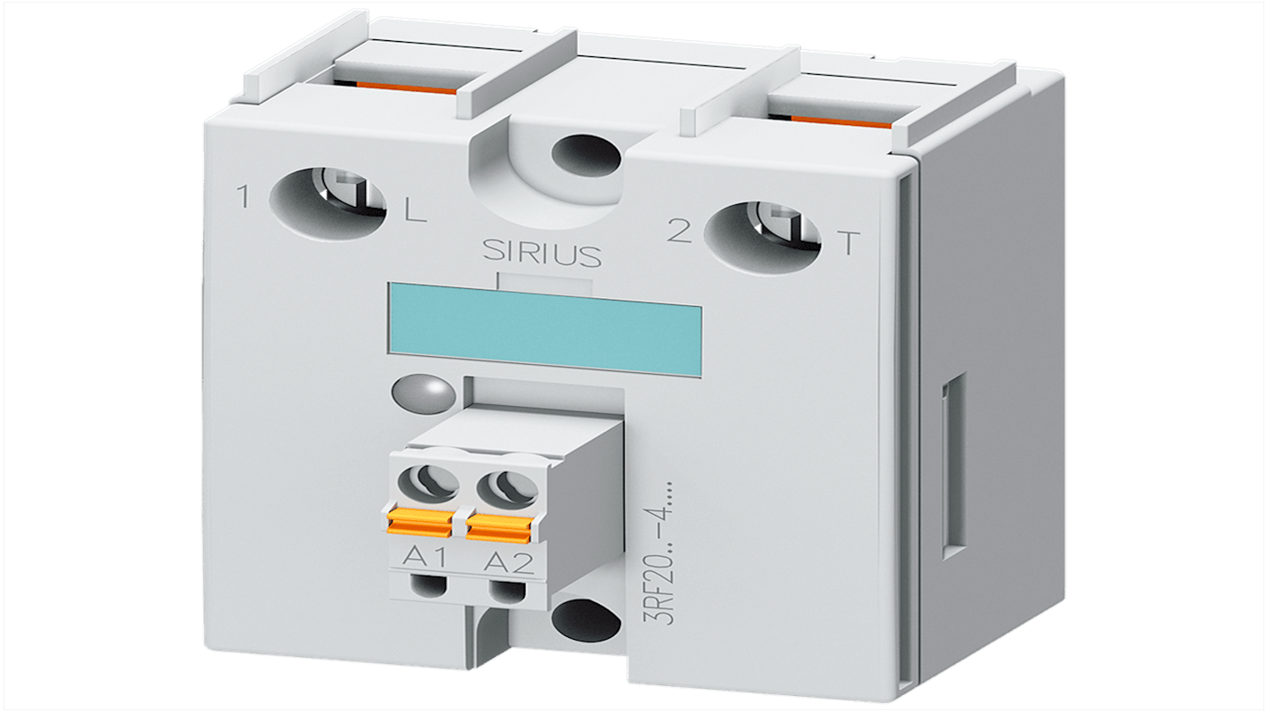 Siemens 3RF2 Series Solid State Relay, 50 A Load, Chassis Mount, 230 V ac Load, 30 V dc Control