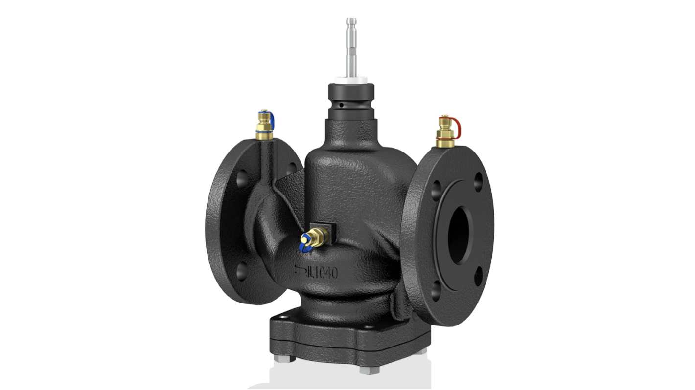 Valvola motorizzata in Ottone, acciaio inox SAUTER REGULATION, 24 V, 25 bar max, 2 porte, compatibile con tubo da 80mm