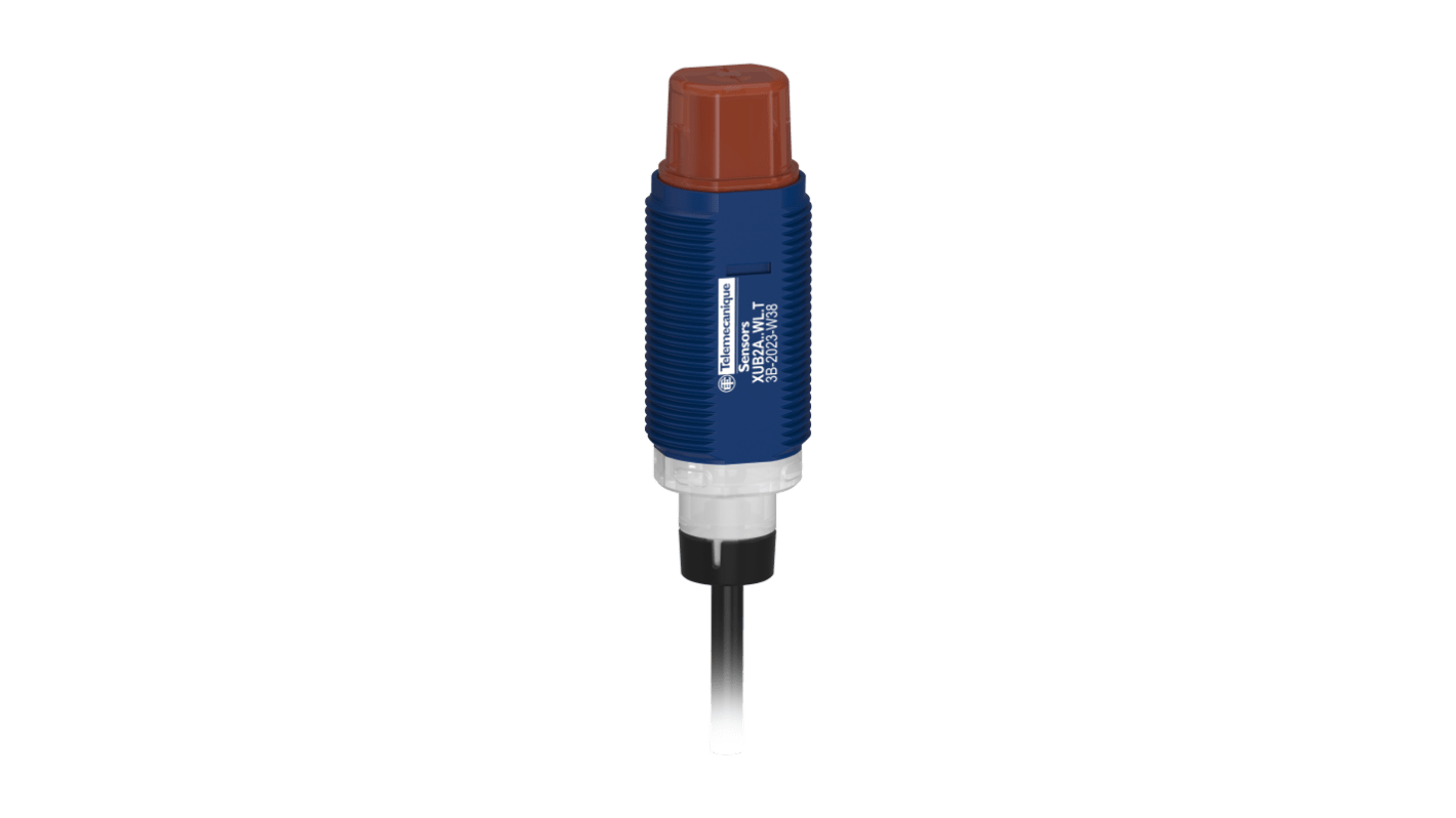 Telemecanique Sensors Through Beam Photoelectric Sensor, Cylindrical Sensor, 17 m Detection Range