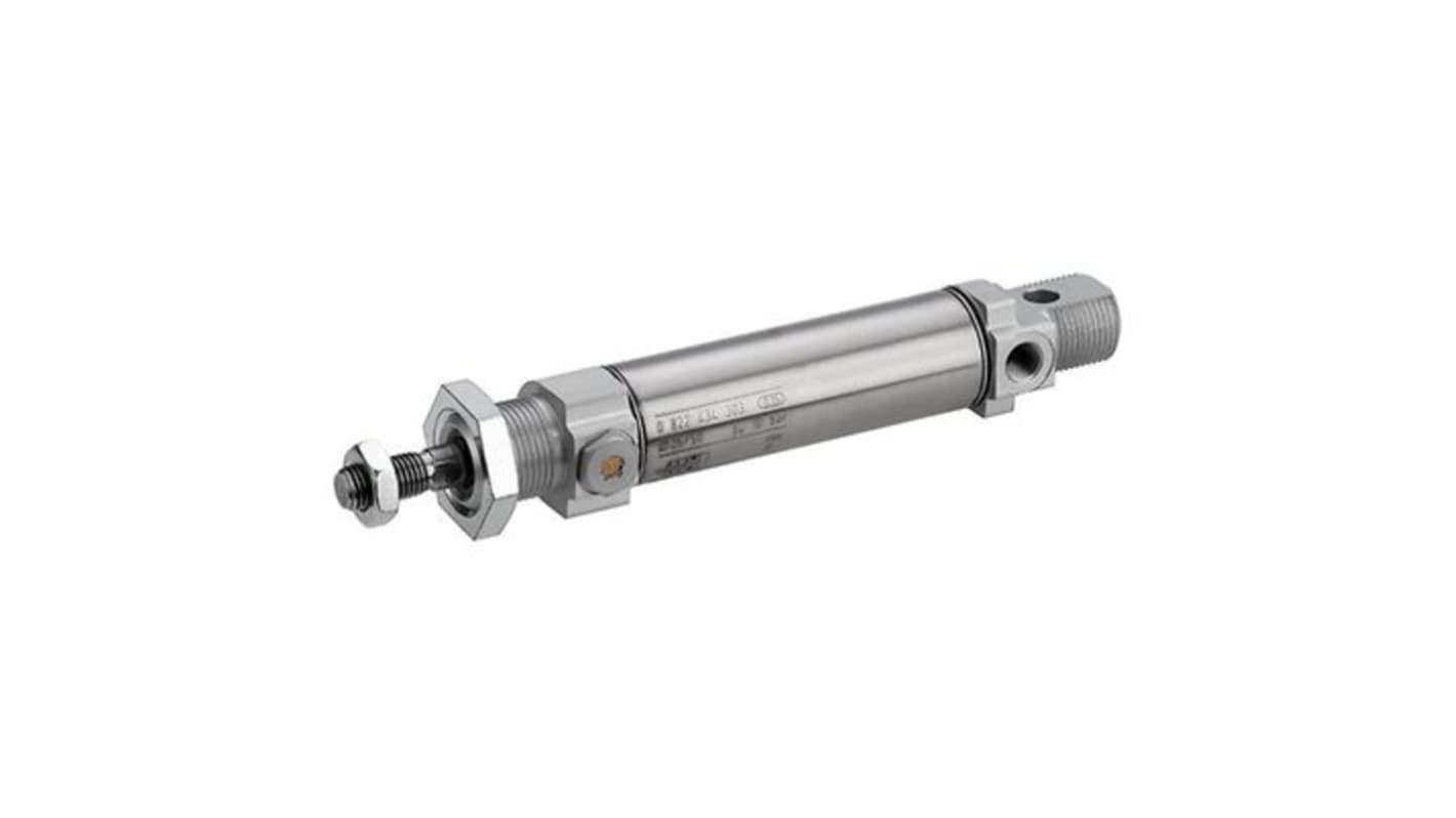 EMERSON – AVENTICS Roundline Cylinder - 0822432301, 16mm Bore, 10mm Stroke, MNI Series, Single Acting