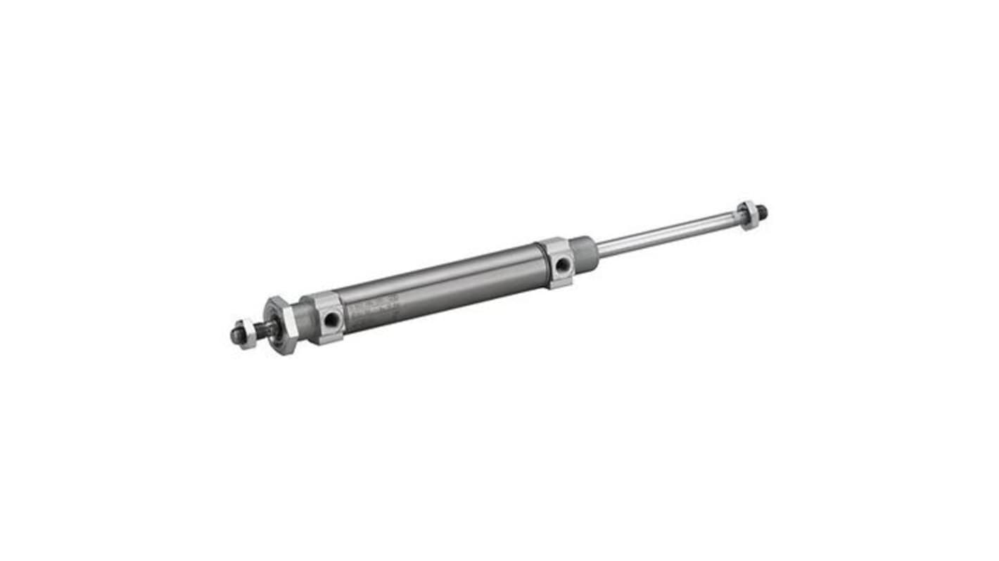 EMERSON – AVENTICS Roundline Cylinder - 0822084202, 25mm Bore, 25mm Stroke, MNI Series, Double Acting